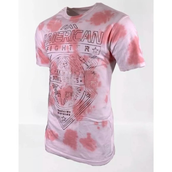 AMERICAN FIGHTER GALVESTON Men's T-Shirt S/S Biker - Picture 9 of 11